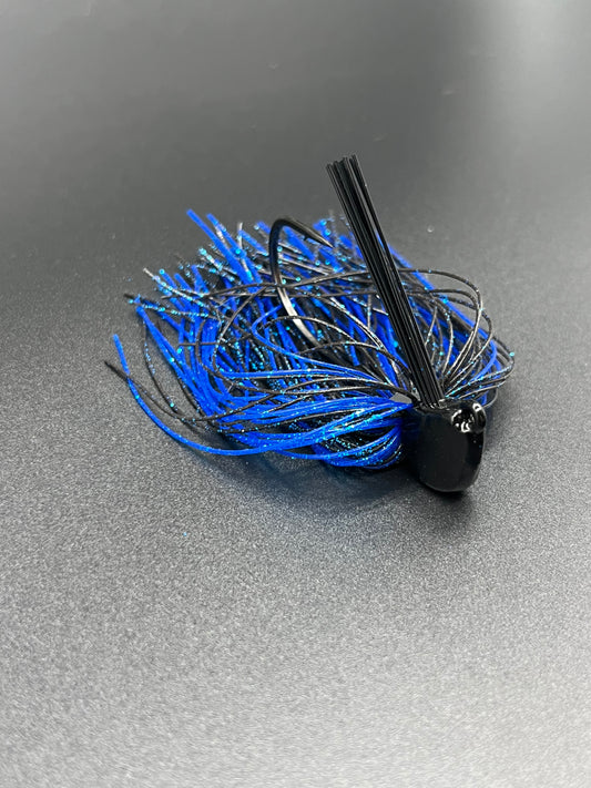 1/2oz Black/Blue Block N’ Lock Jigs