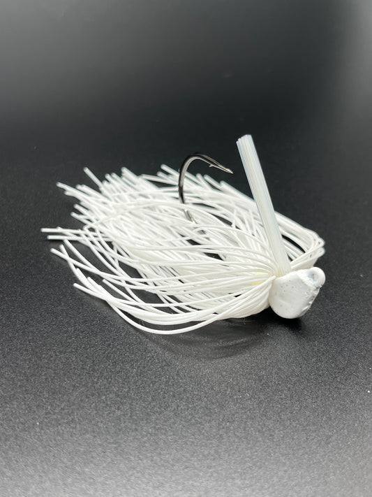 3/8oz White Block N’ Lock Jigs