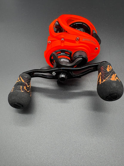 Lews Xfinity Speed Spool (Hunters Orange) Bait Caster Left Hand