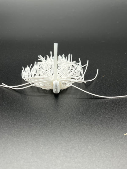 1/2oz White Block N’ Lock Jigs