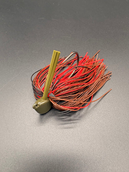 1/2 oz Red Bean Block N Lock Jigs