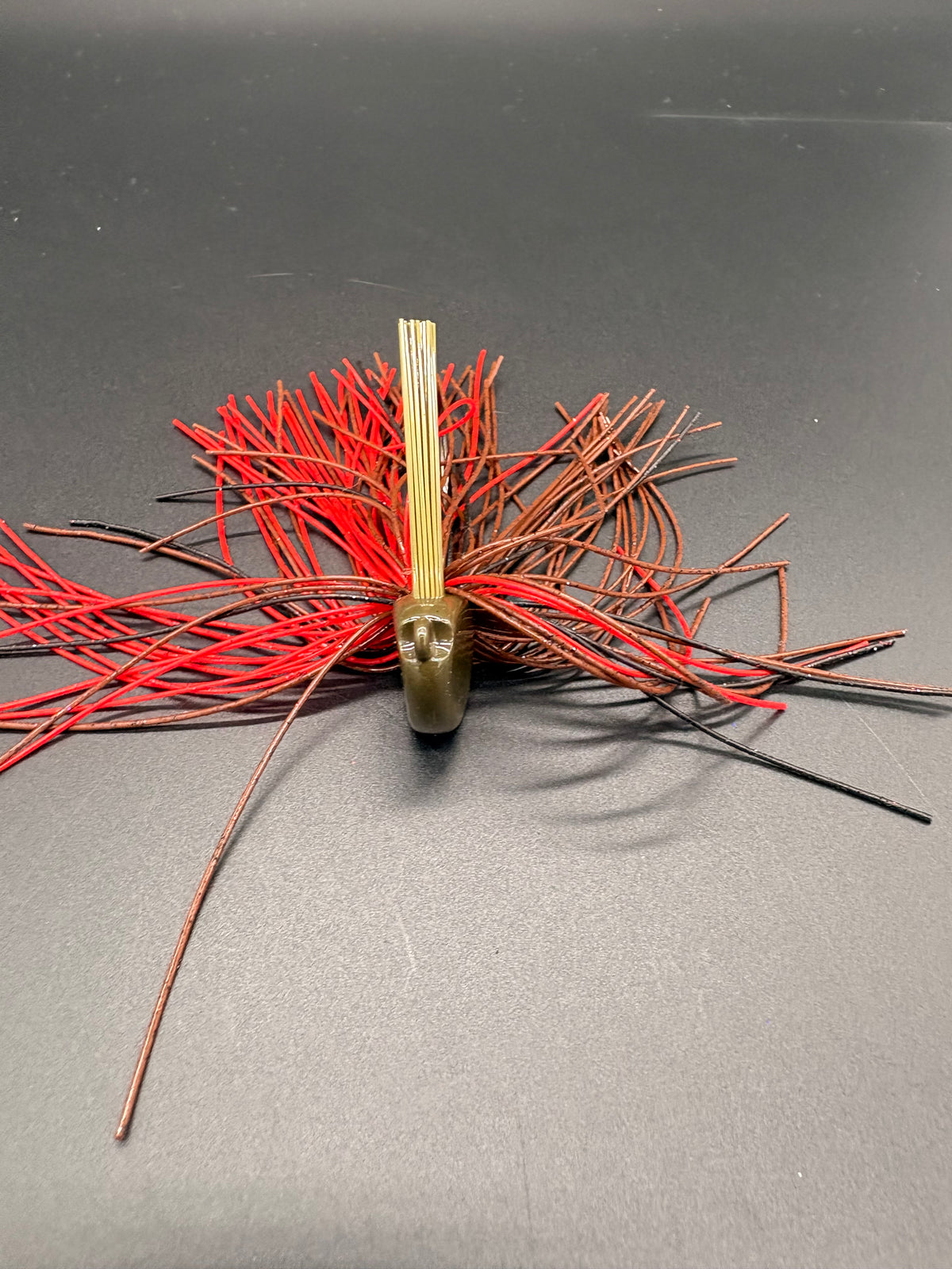 3/4 oz Red Bean Block N Lock Jig