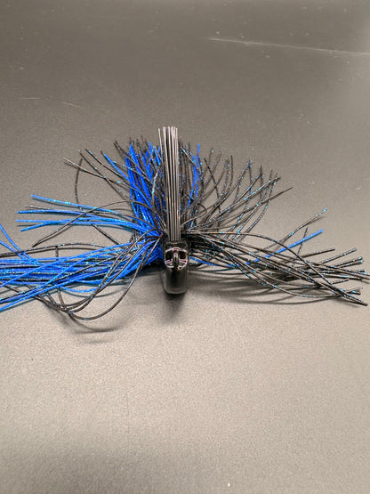 3/4 oz Blk/Blue Block N Lock Jig