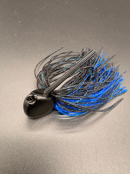 1 oz Blk/Blue Block N Lock Jig