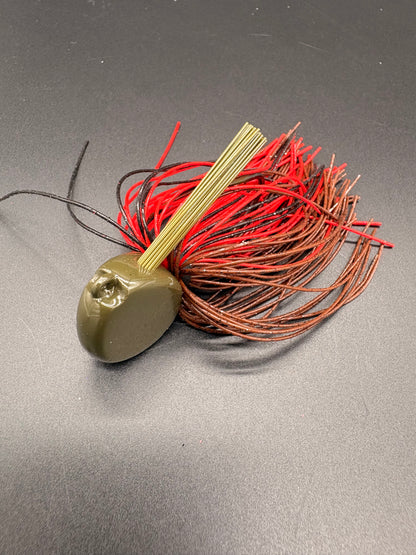 1.5 oz Red Bean Block N Lock Jig