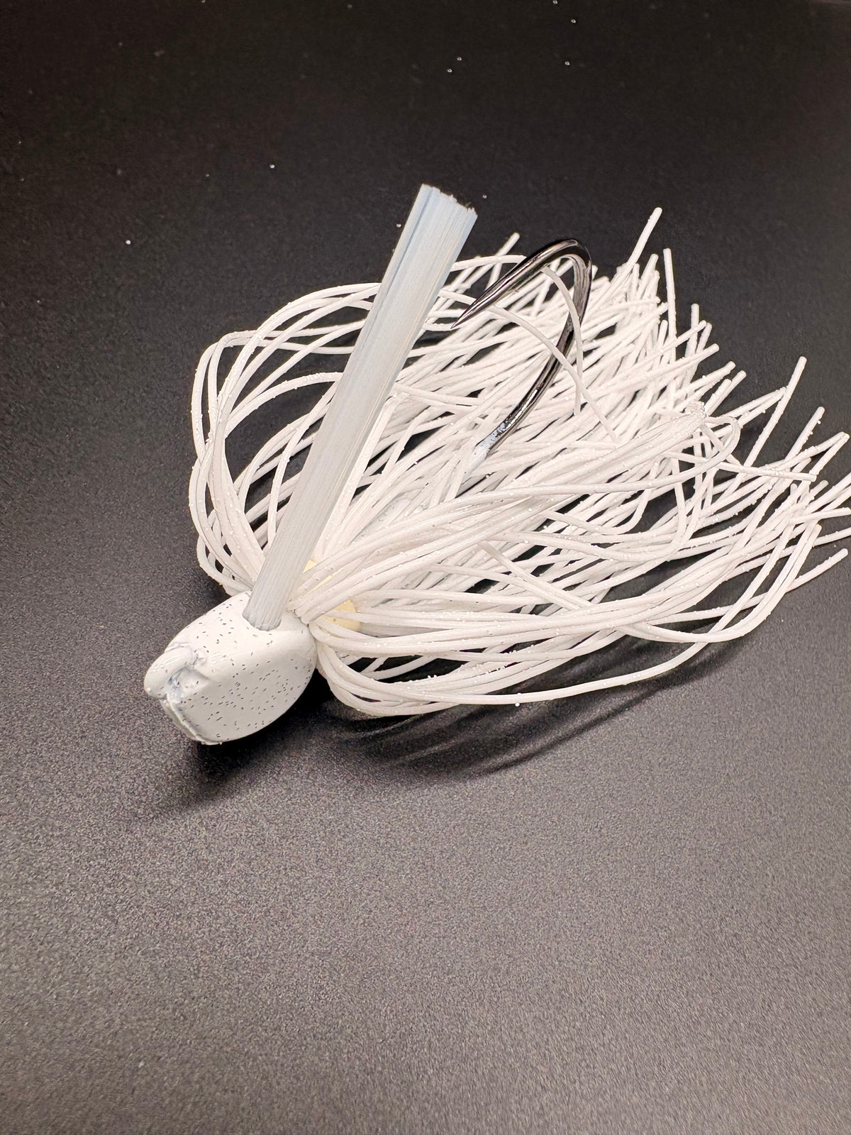1/2oz White Block N’ Lock Jigs