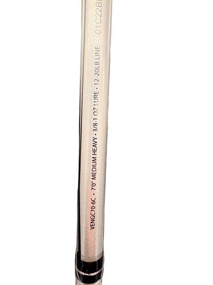 Abu Garcia Vengeance {7’Med Hvy Fast) Baitcaster Rod