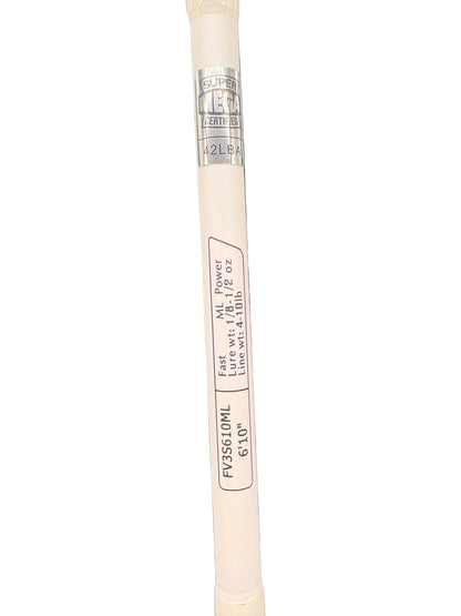 13 Fishing FATE V3 White {6’10” Med Light Fast} Spinning Rod