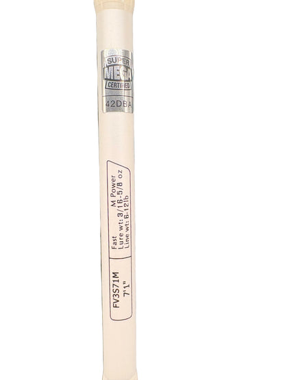 13 Fishing FATE V3 White {7’1” Med Fast} Spinning Rod