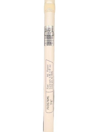 13 Fishing FATE V3 White {7’6” Med Light Fast} Spinning Rod