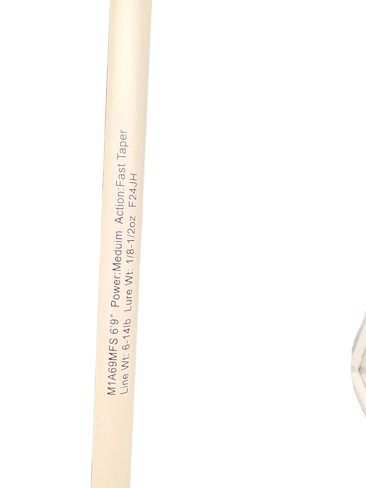 Lews Mach 1 Speed Stick White {6’9” Med Fast} Spinning Rod