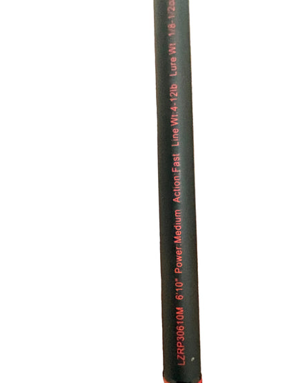 Lews LZR Pro Speed Stick Red { 6’10” Med Fast} Spinning Rod